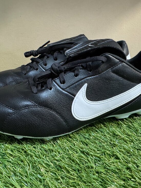 Nike Premier III 3 FG Soccer Cleats Black White HM0265-002 Men Size 8.5 NEW main image 8